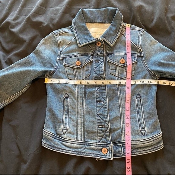 Anthropologie Pilcro and the Letterpress Classic Denim Trucker Jacket Size XS P - Picture 11 of 12